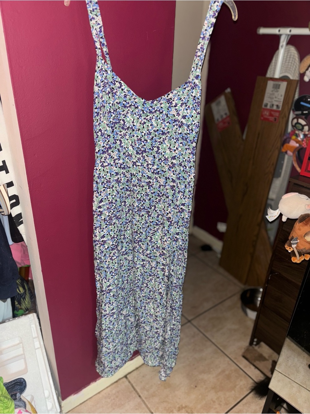 ZARA Floral Maxi Dress